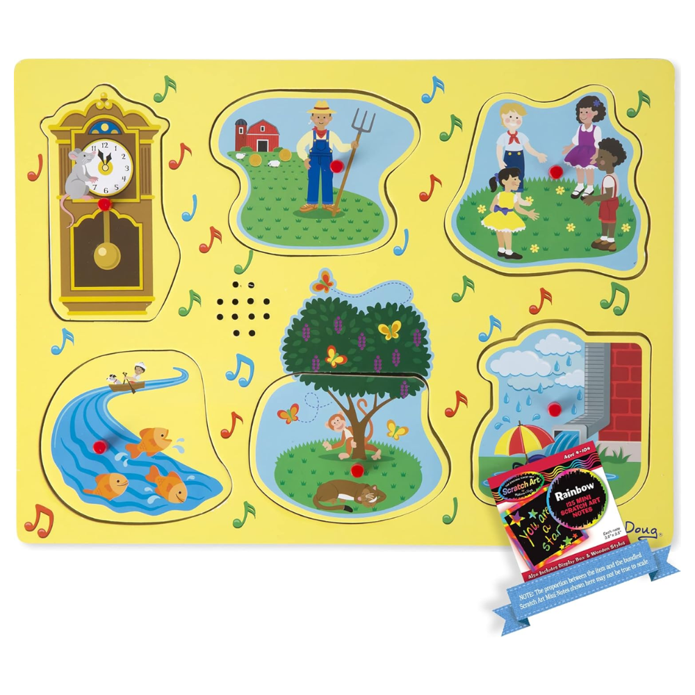 Melissa & Doug Sing Along Nursery Rhymes 1 Song Puzzle