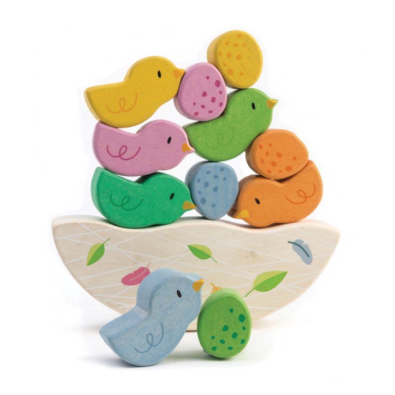 Tender Leaf Toys Wooden Rocking Bird Balance Toy
