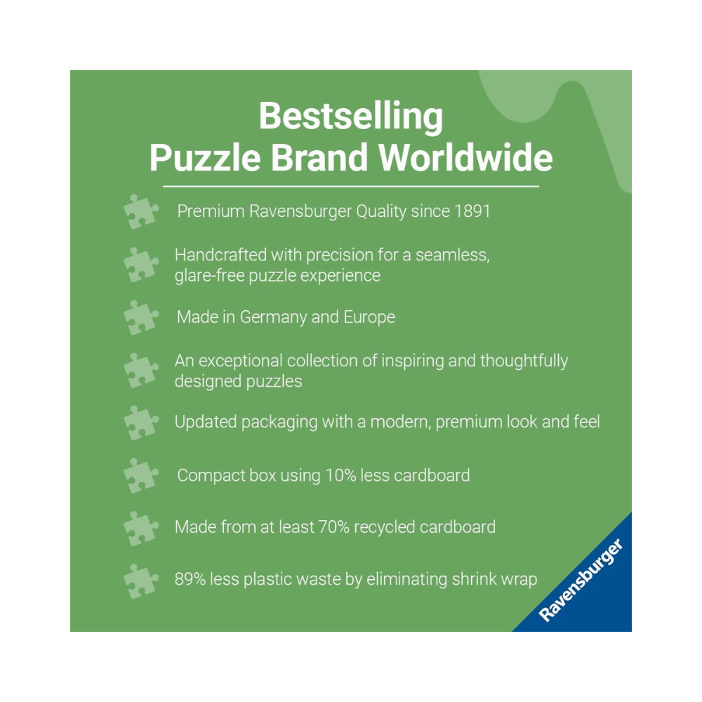 Ravensburger - Political World Map Puzzle 1000 Pieces