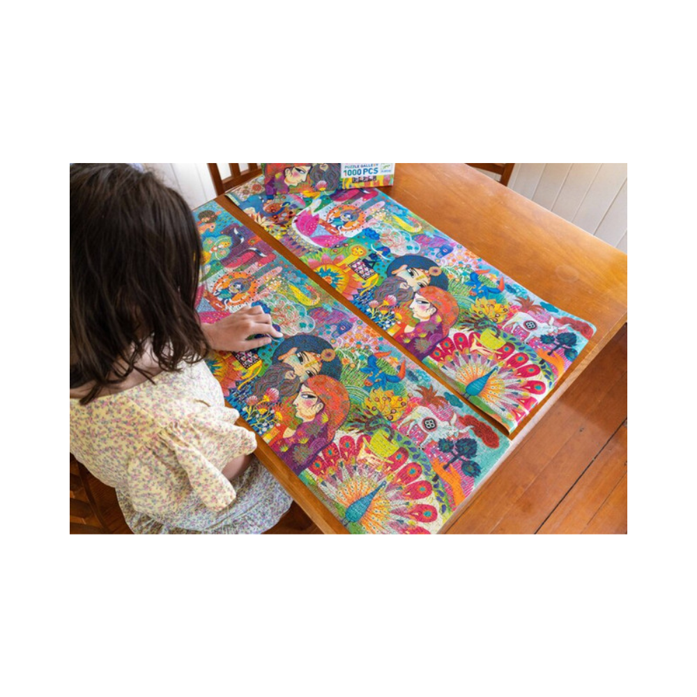 Djeco Magic India 1000pc Gallery Puzzle