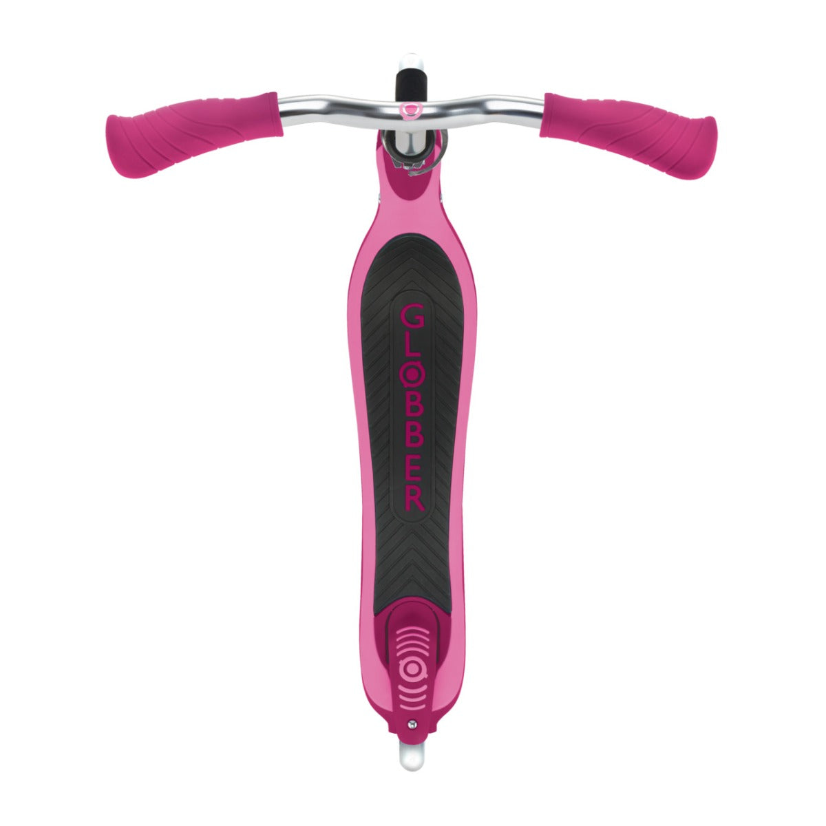 Globber FLOW 125 Wcooter with Light Up Wheels - Ruby
