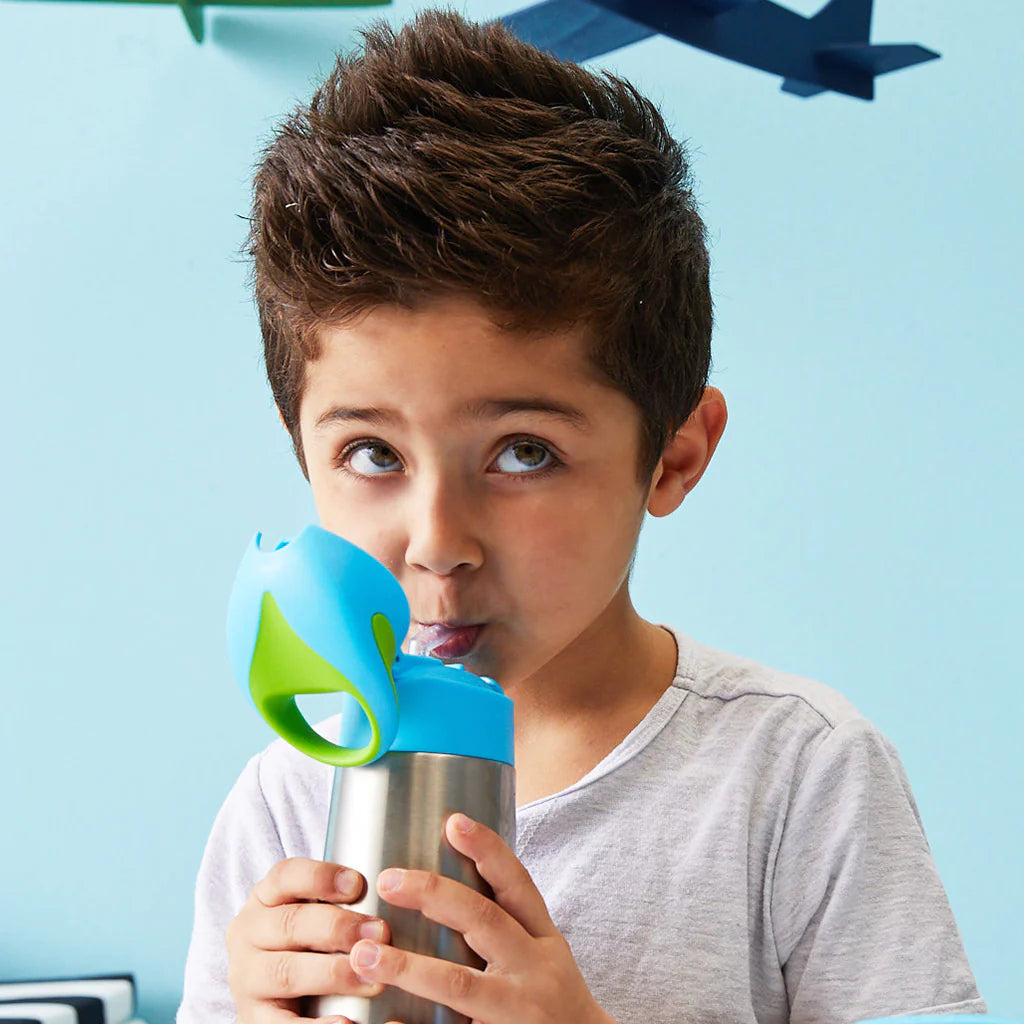 B.Box 500mL Insulated Drink Bottle - Blue Slate