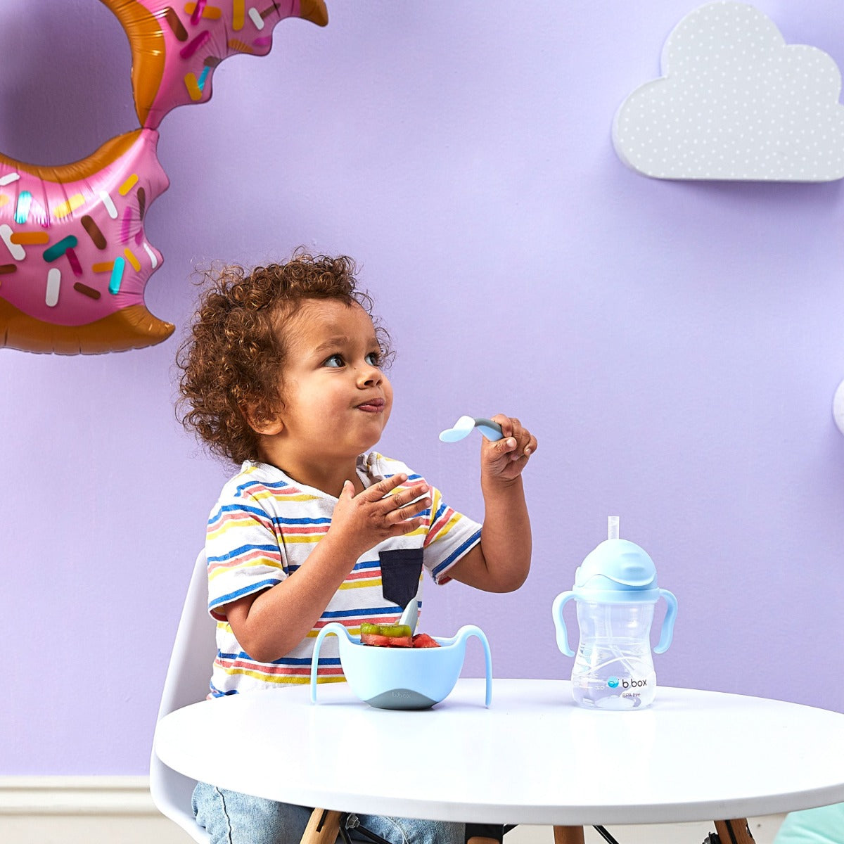 B.Box Toddler Cutlery Set - Bubblegum