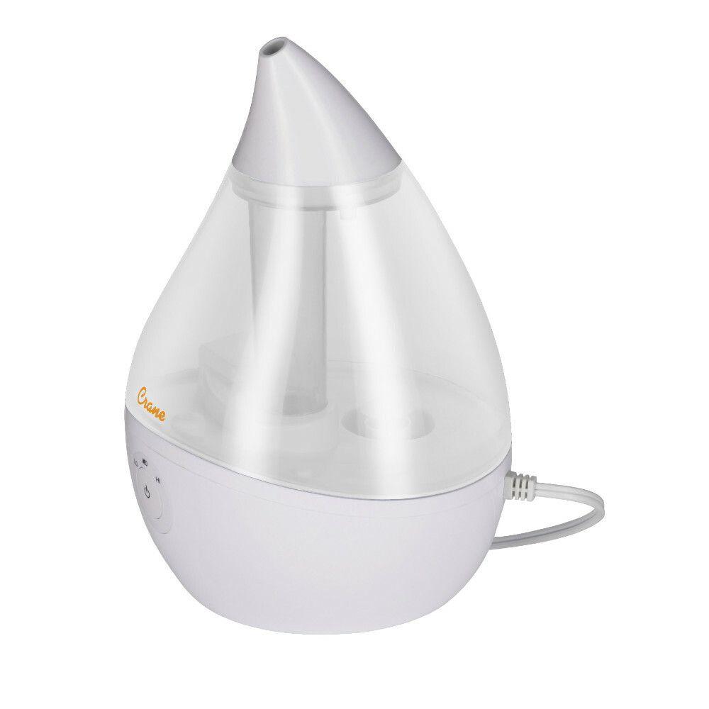 Crane Droplet 1.9L with Vapour Pad Tray - Clear