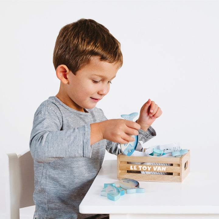 Le Toy Van Honeybake Fresh Fish In Crate