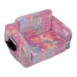 All 4 Kids Carla the Unicorn Kids Couch with Storage