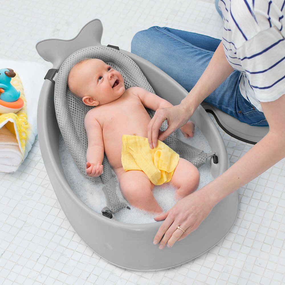 Skip Hop Moby Smart Sling™ 3-stage Baby Tub - Grey