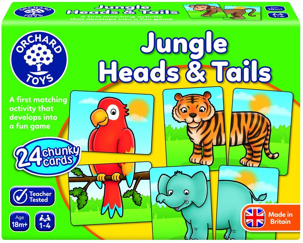 Orchard Toys - Jungle Heads & Tails