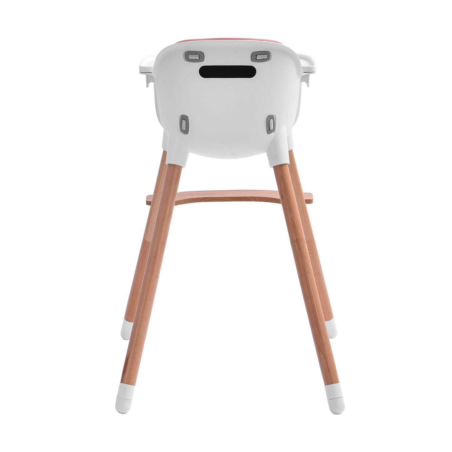 JOY BABY Amelia 2-in-1 Timber Highchair - Pink