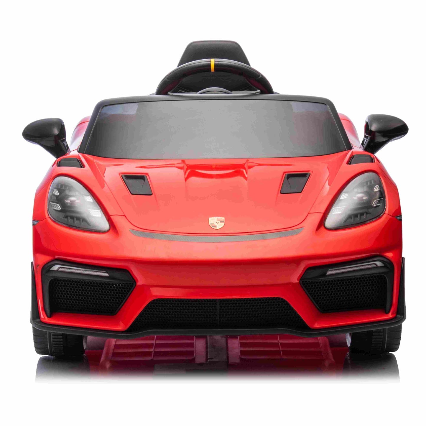 ALL 4 KIDS Licensed Porsche 718 Spyder Kids Electric Ride-On Car