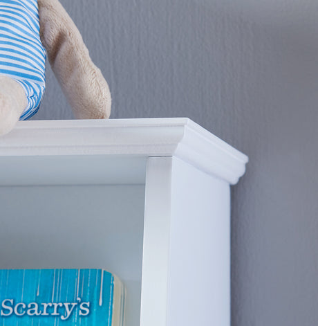 ALL 4 KIDS Candice White Bookcase Book Shelf Storage Unit