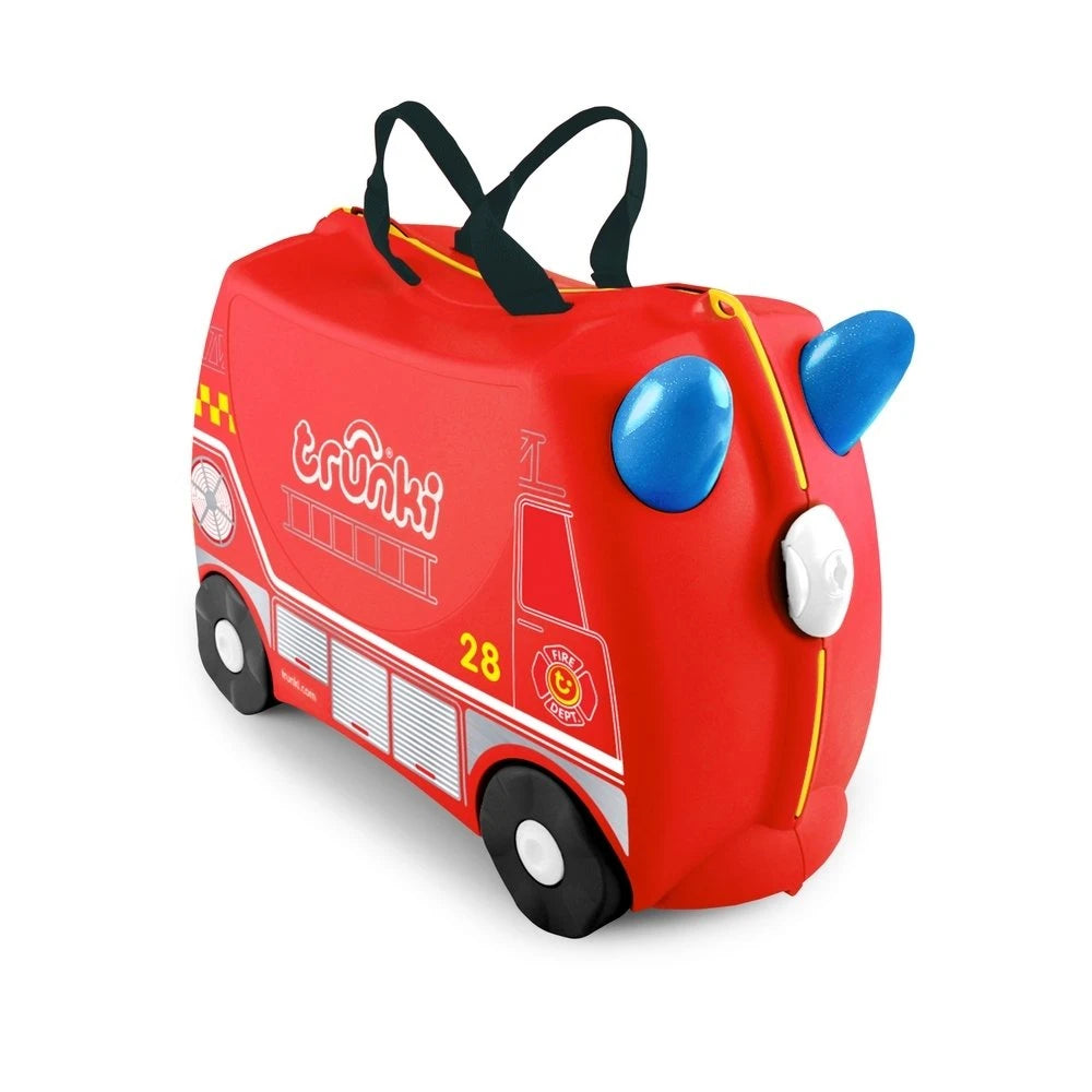 Trunki Kids Ride On Luggage Suitcase - Fire Engine Frank