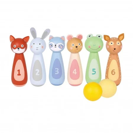 New Classic Toys  Animal Bowling Set