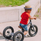 Trybike 2 in 1 Steel Balance Bike and Tricycle - Vintage Grey