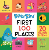 Ditty Bird First 100 Places Board Book