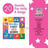 Ditty Bird First 100 Words Board Book