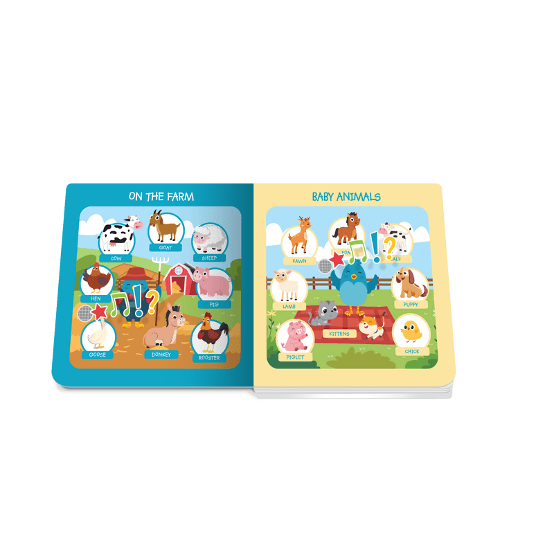 Ditty Bird First 100 Animals Board Book