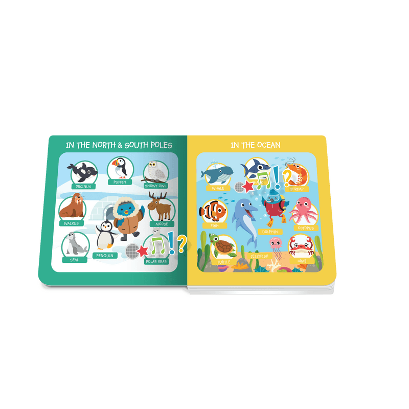 Ditty Bird First 100 Animals Board Book