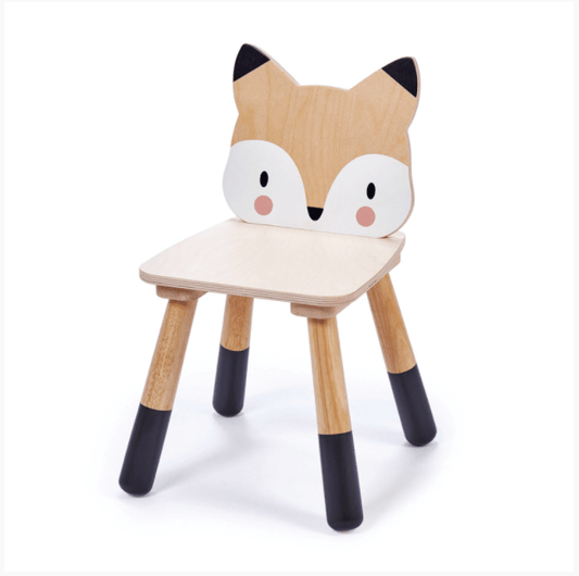 Tender Leaf Toys Kids Wooden Forest Fox Chair