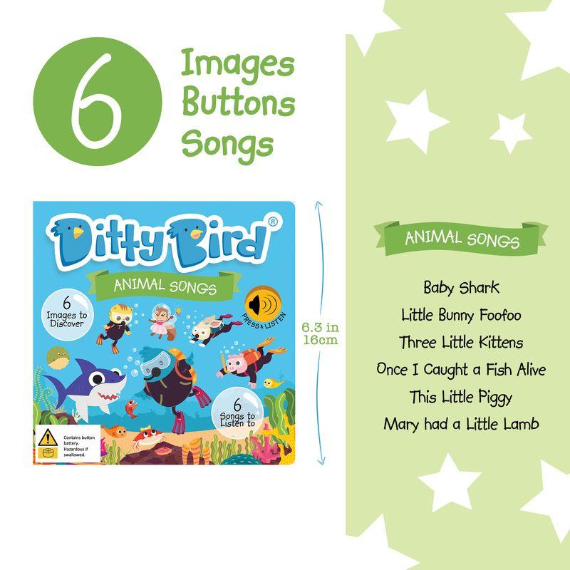 Ditty Bird Animal Songs Board Book