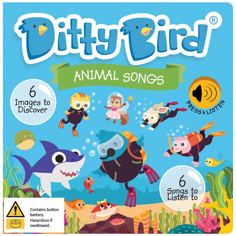 Ditty Bird Animal Songs Board Book