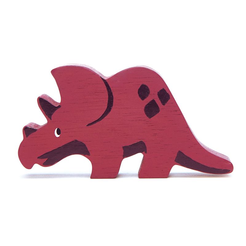 Tender Leaf Toys Wooden Animal Triceraptops