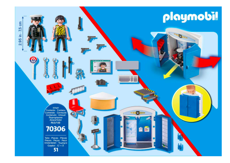Playmobil -Police Station Play Box