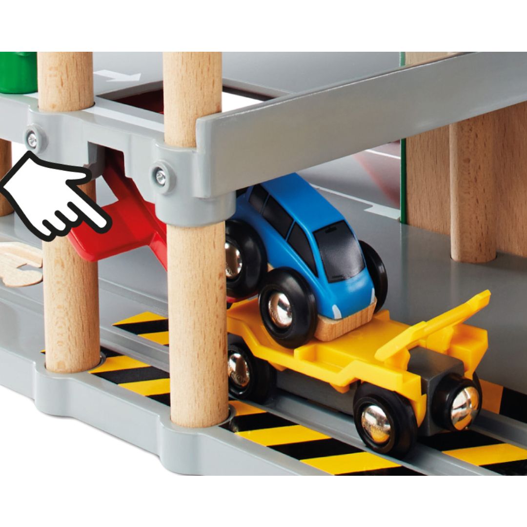 BRIO Destination Parking Garage 7 pieces