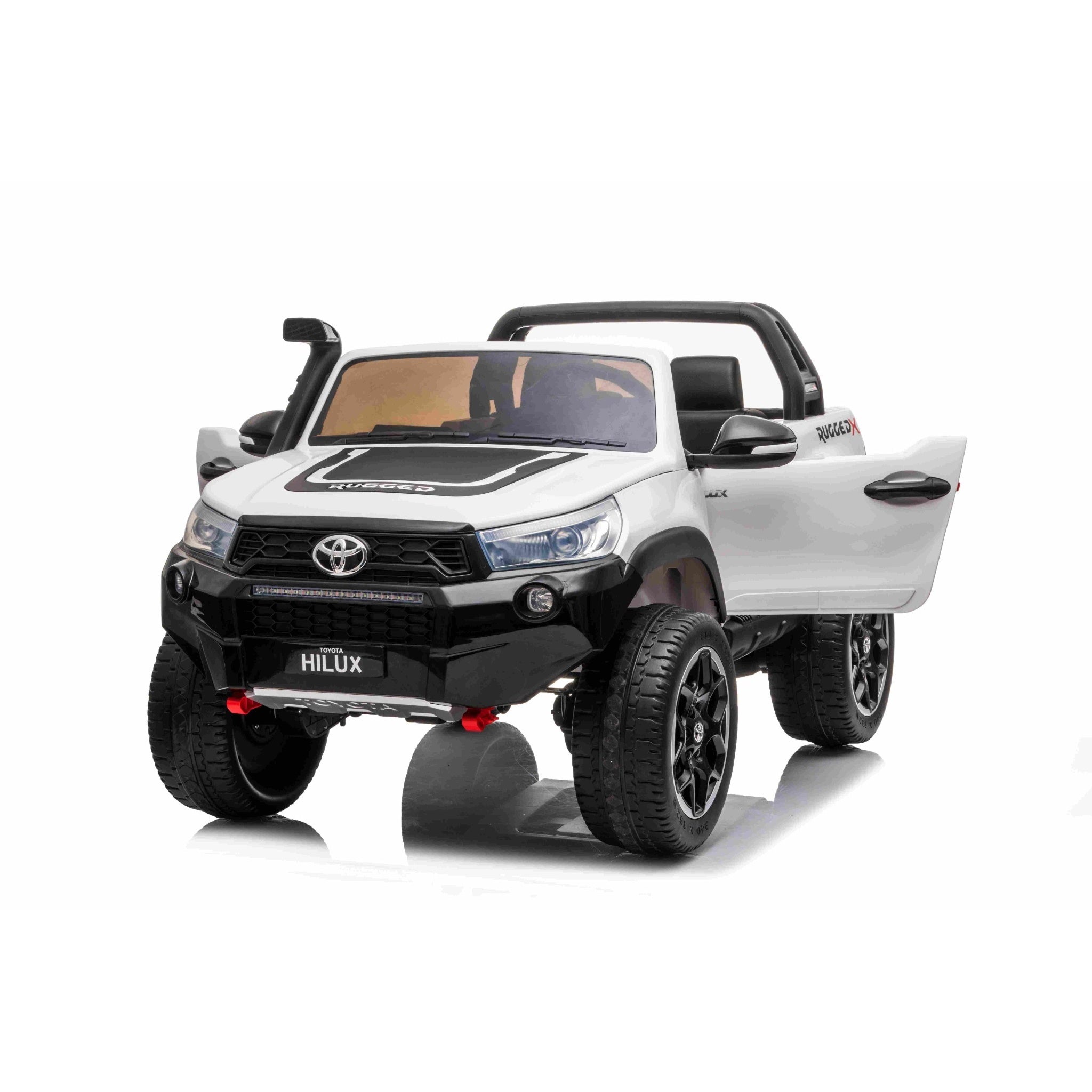 ALL 4 KIDS Licensed Double Seat Toyota Hilux Kids Ride On Car with RC