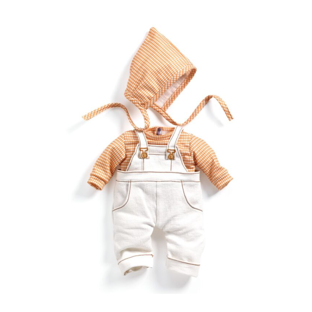 Djeco Baby Pomea Cannelle 3-Piece Doll's Outfit