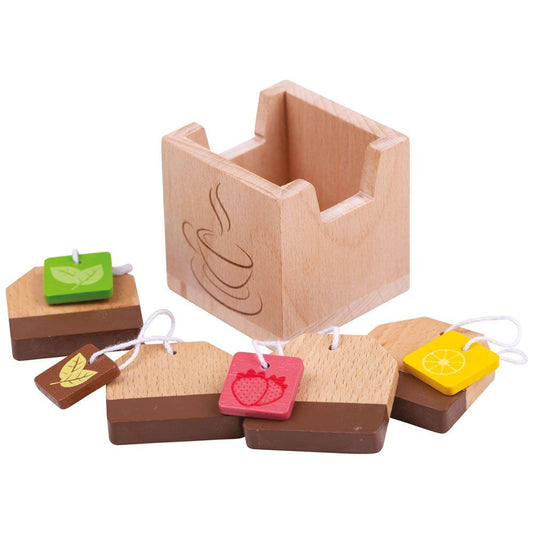 Bigjigs Toys Pretend Tea Bags