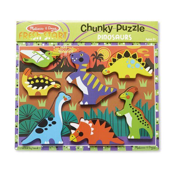 Melissa & Doug Dinosaurs Chunky Puzzle