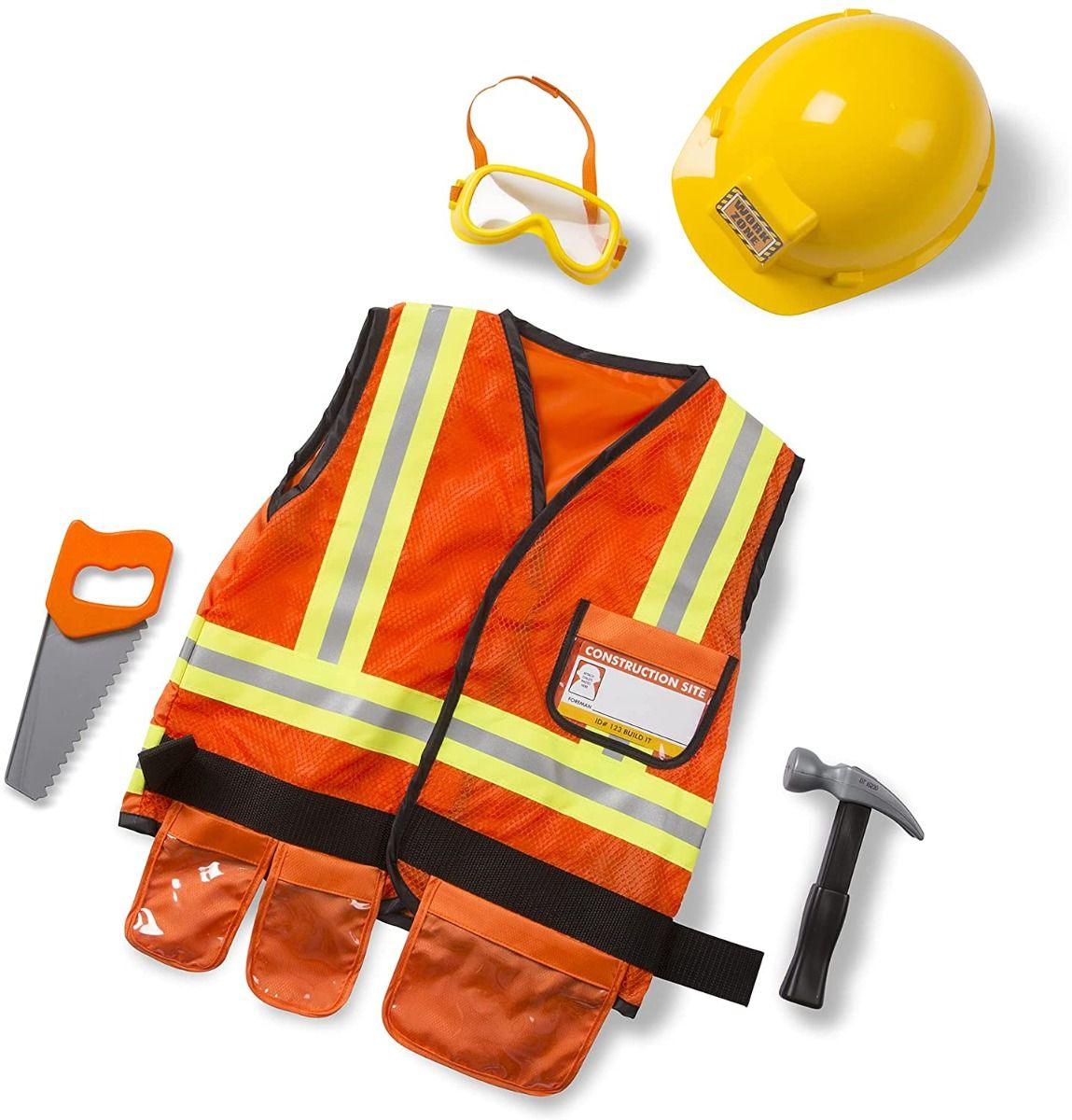 Melissa & Doug Melissa & Doug Construction Worker Costume Set