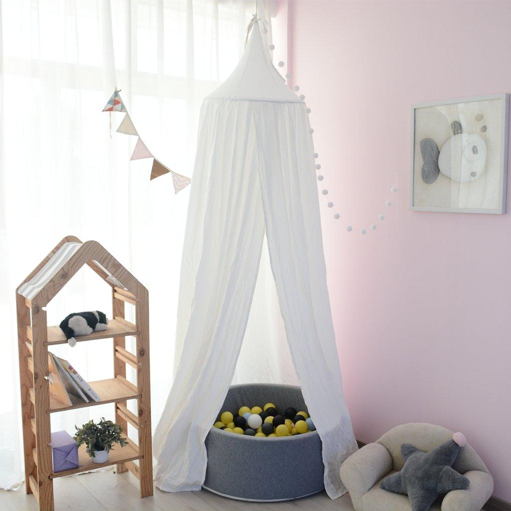 ALL 4 KIDS Aubrey Nursery Canopy - White