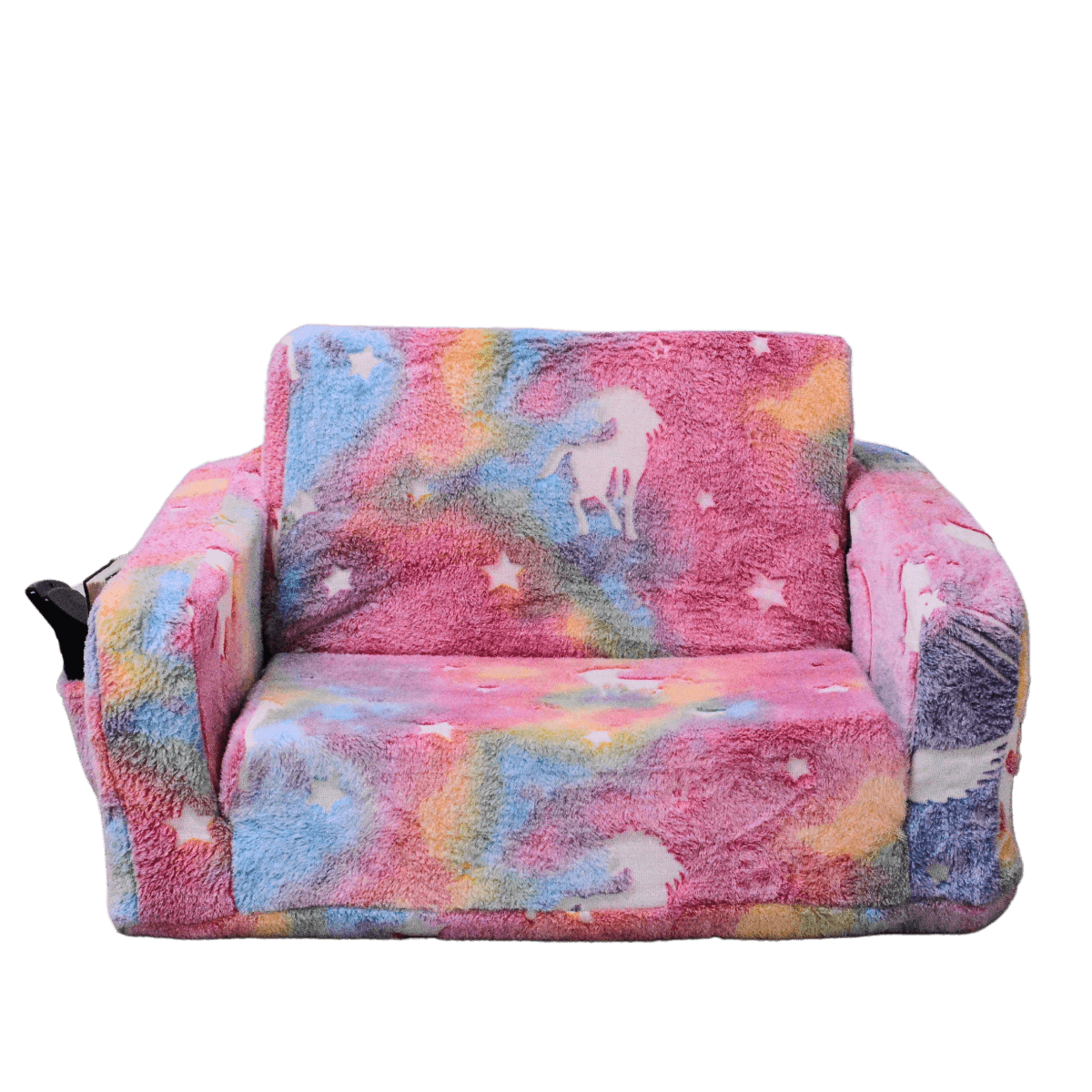 All 4 Kids Carla the Unicorn Kids Couch with Storage