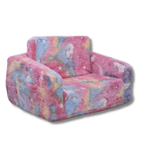 All 4 Kids Carla the Unicorn Kids Couch with Storage