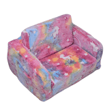 All 4 Kids Carla the Unicorn Kids Couch with Storage