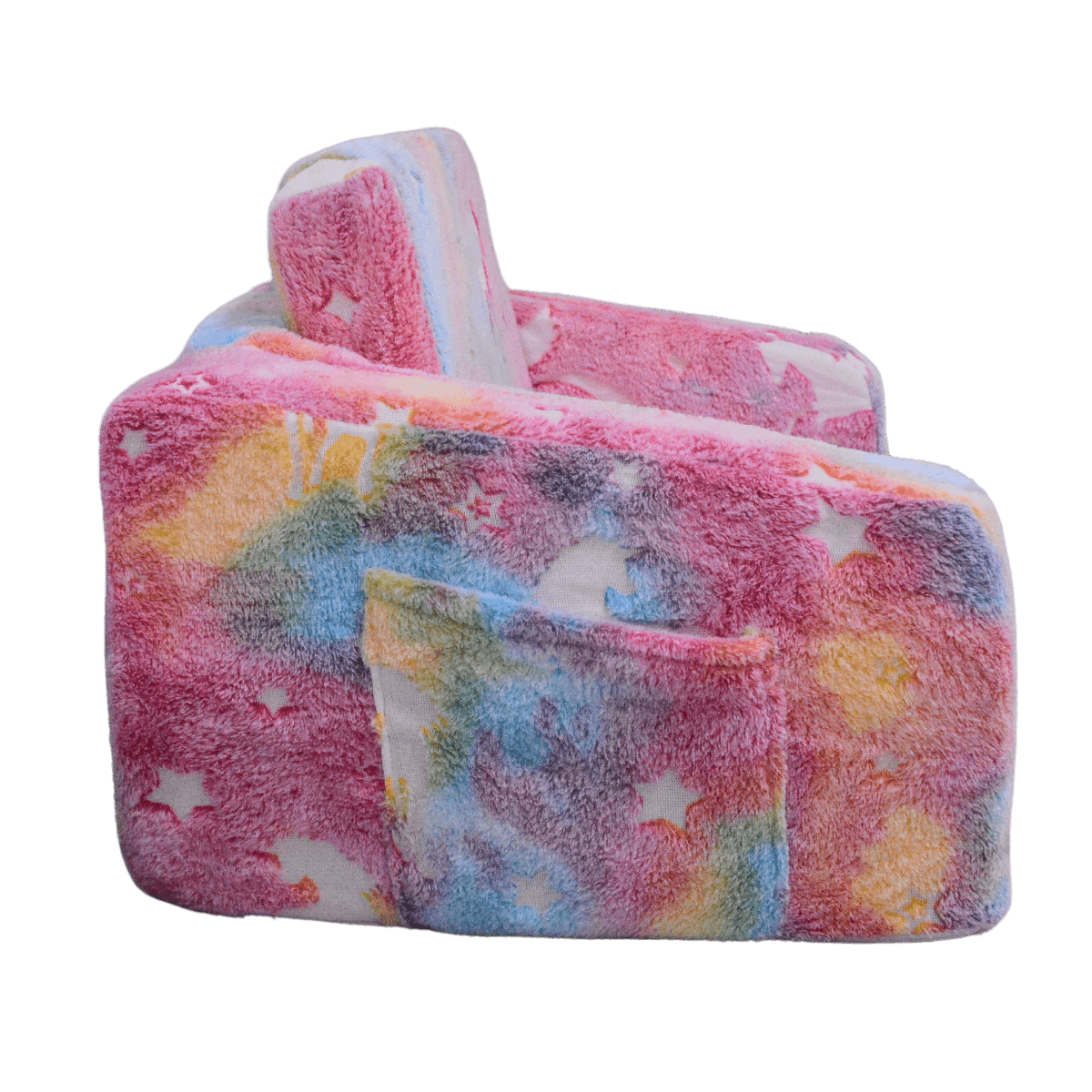 All 4 Kids Carla the Unicorn Kids Couch with Storage