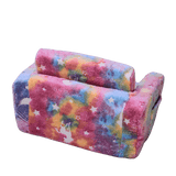 All 4 Kids Carla the Unicorn Kids Couch with Storage