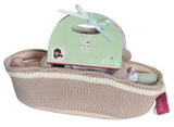 Bonikka Green Outfit Baby with Knitted Carry Cot