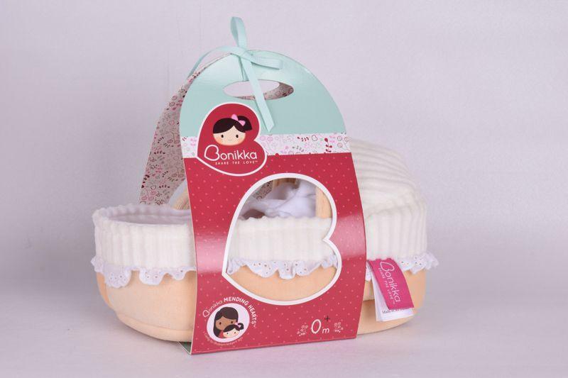 Bonikka Grace Baby Doll in Carry Cot With Accessories