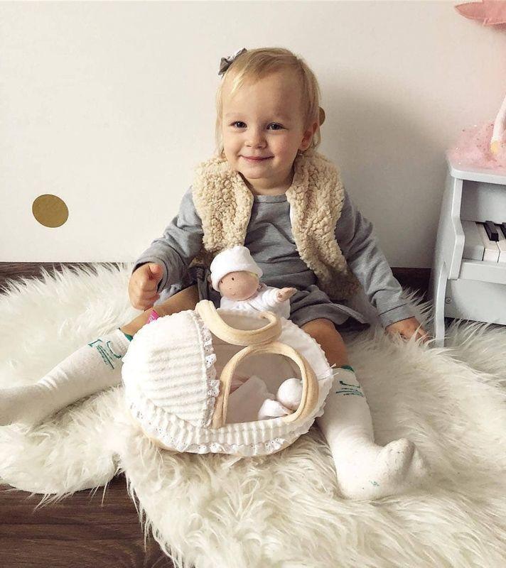 Bonikka Grace Baby Doll in Carry Cot With Accessories