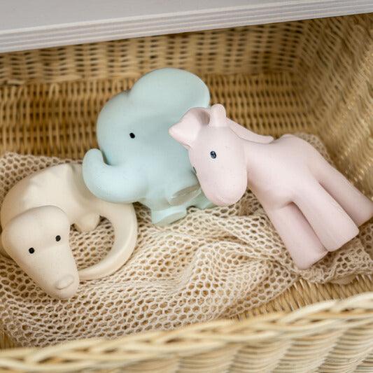 Tikiri Rubber Marshmallow Animal Set