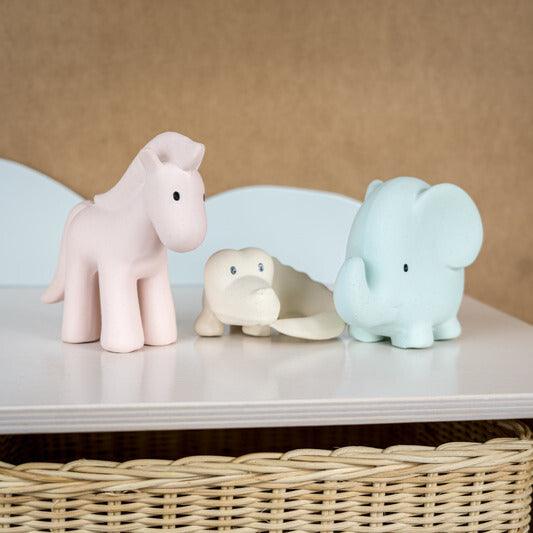 Tikiri Rubber Marshmallow Animal Set