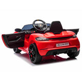 ALL 4 KIDS Licensed Porsche 718 Spyder Kids Electric Ride-On Car