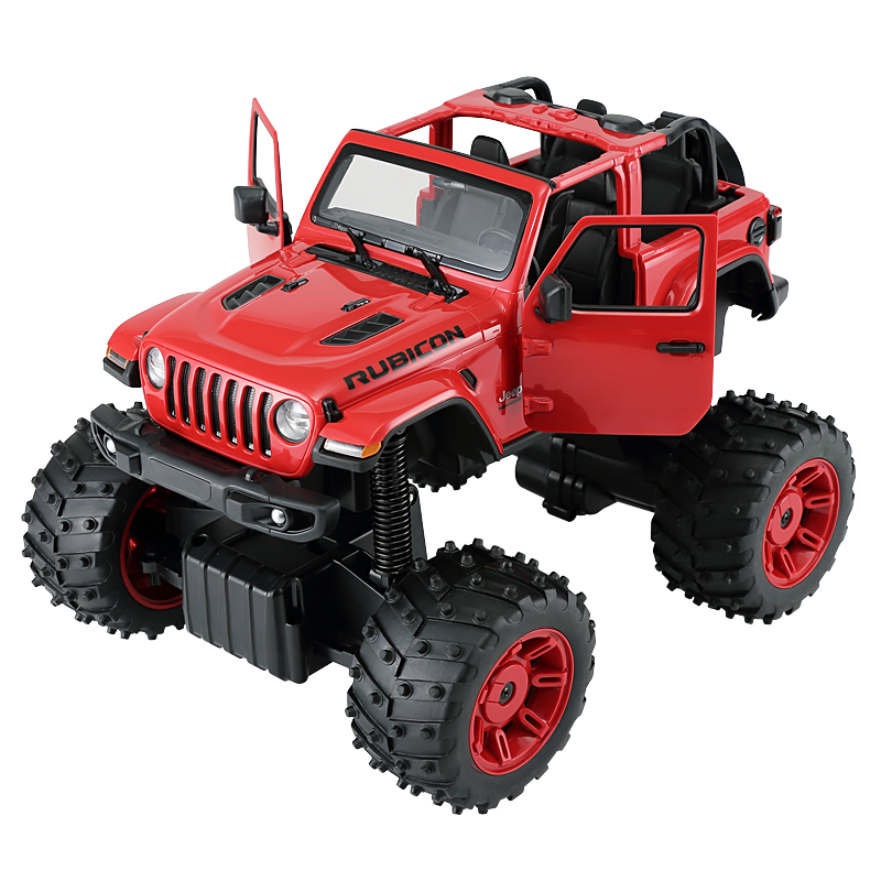 Rastar Licensed 1:14 Jeep Wrangler Rubicon with Big Foot Remote Control Car