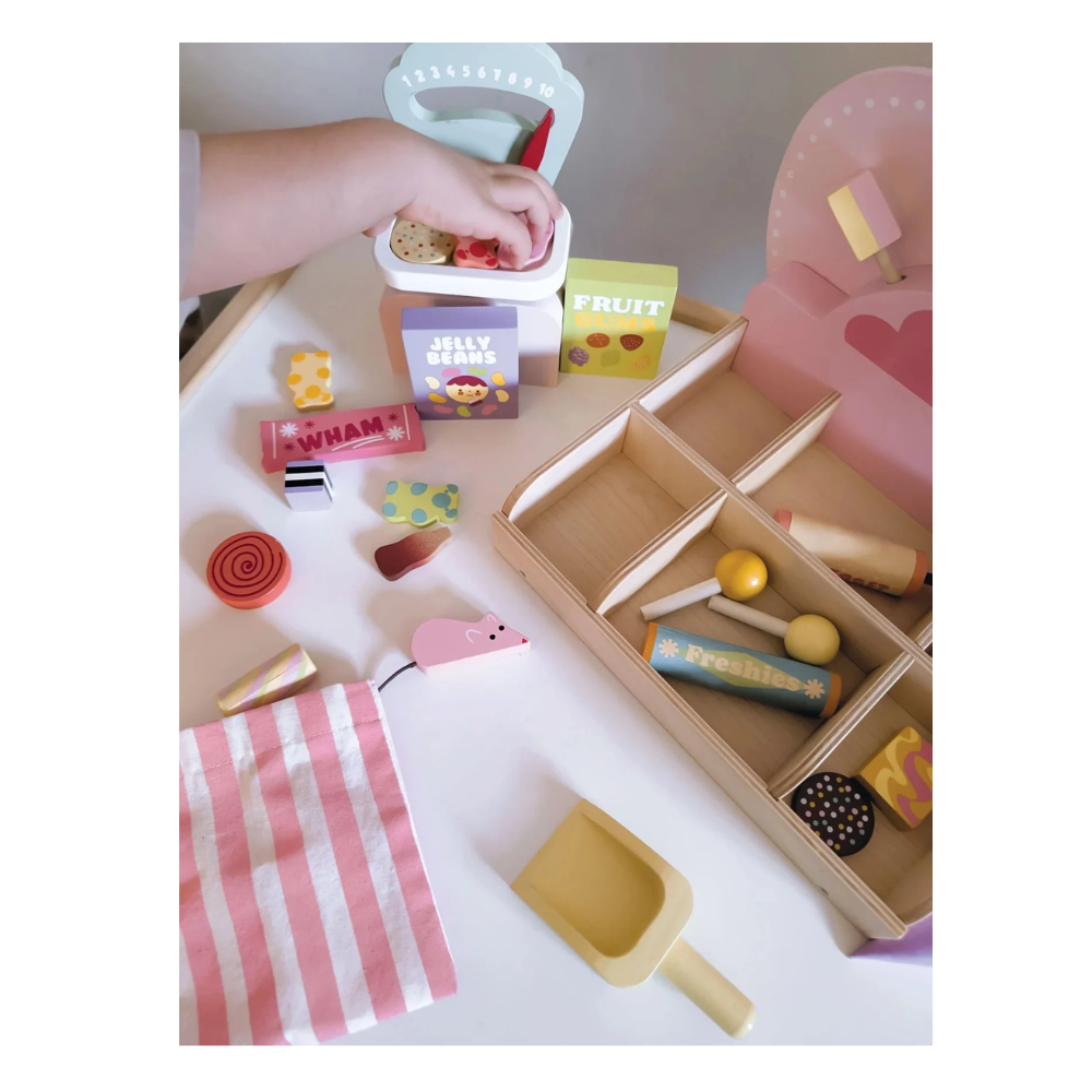 Tender Leaf Toys Pretend Sweetie Pic N Mix Shop