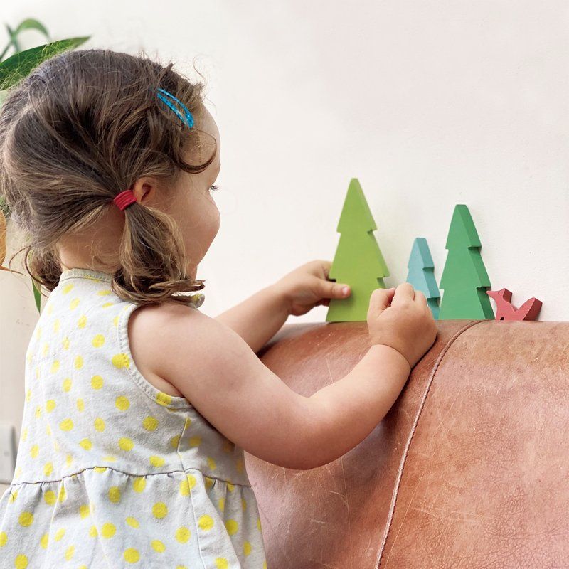 Tender Leaf Toys Wooden Fir Tree Play Set