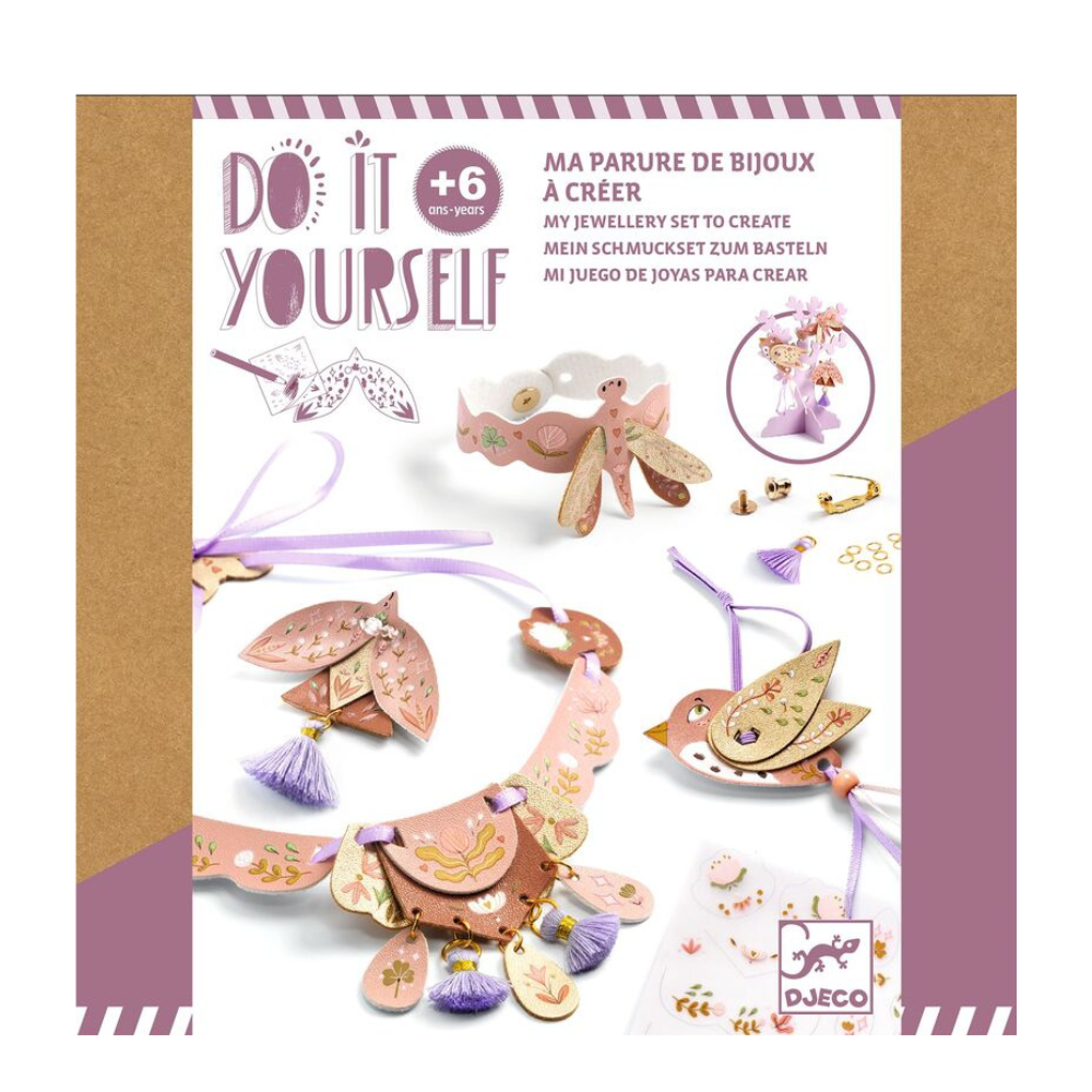 Djeco Do It Yourself Miss Rosefinch Jewellery