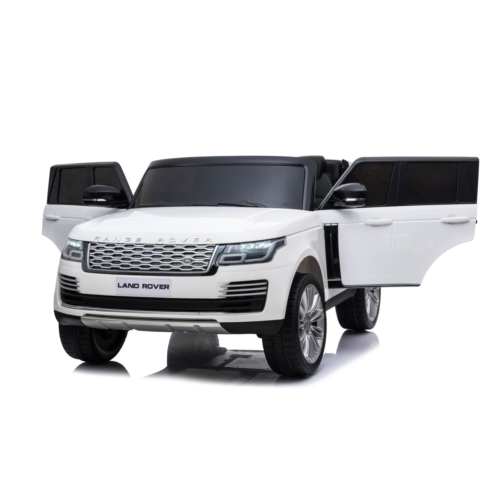 ALL 4 KIDS Licensed Double Seat Land Rover Kids Ride On Car with RC
